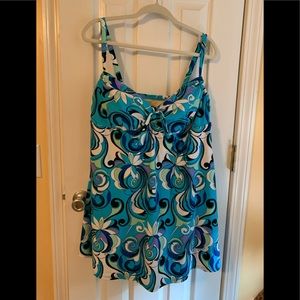 Swimsuits For All Plus Swimdress One-Piece 20D/DD.
